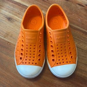 Orange Native Shoes